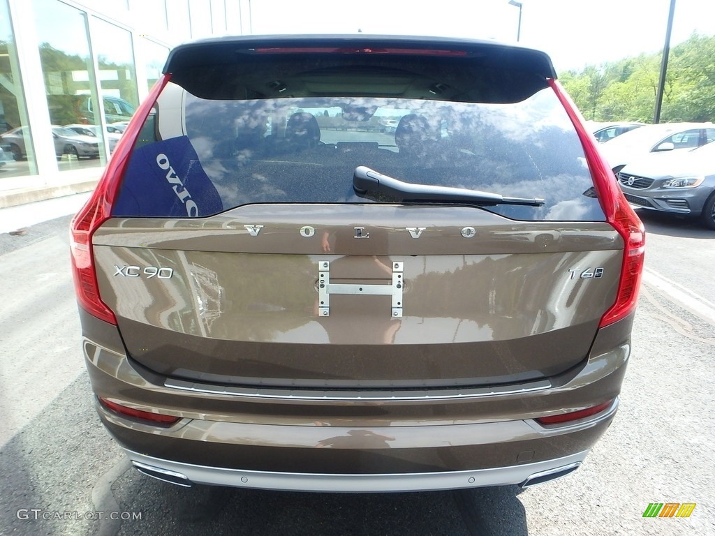 2017 XC90 T6 AWD - Twilight Bronze Metallic / Blonde photo #3