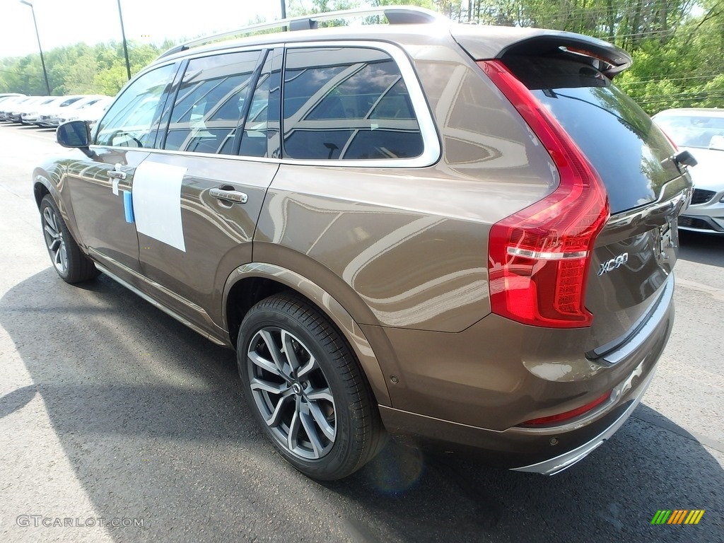 2017 XC90 T6 AWD - Twilight Bronze Metallic / Blonde photo #4