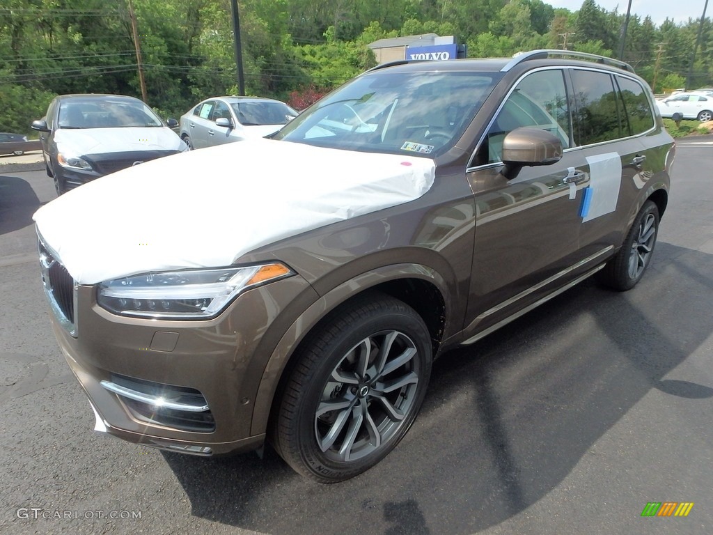 2017 XC90 T6 AWD - Twilight Bronze Metallic / Blonde photo #5