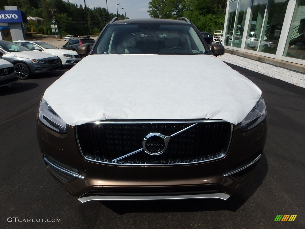 2017 XC90 T6 AWD - Twilight Bronze Metallic / Blonde photo #6