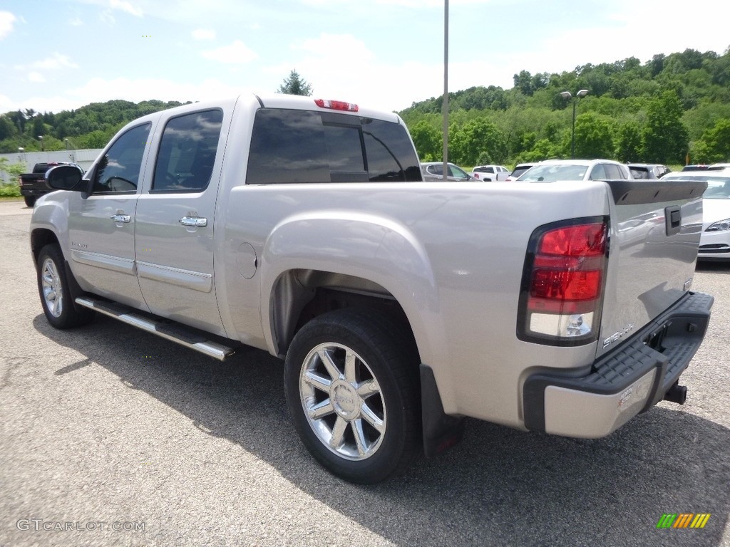 2008 Sierra 1500 Denali Crew Cab AWD - Silver Birch Metallic / Ebony photo #10