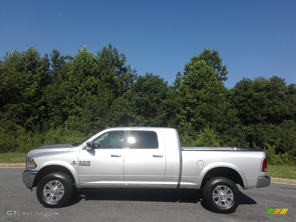 Bright Silver Metallic 2017 Ram 2500 Laramie Mega Cab 4x4 Exterior Photo #121398149