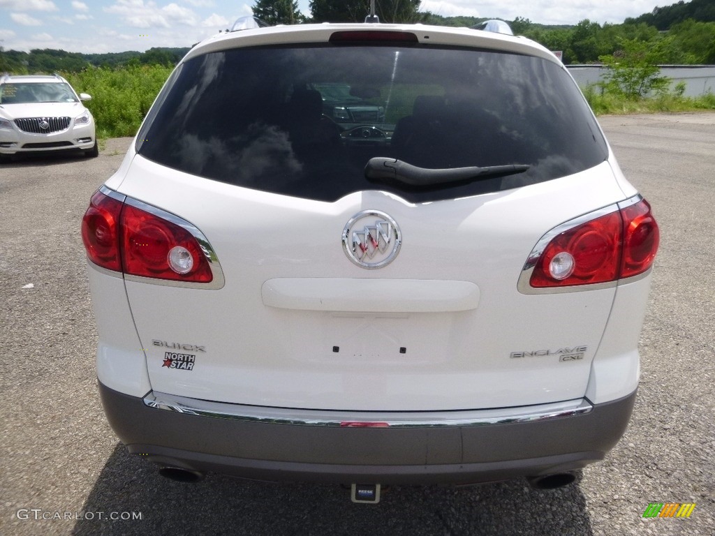 2009 Enclave CXL AWD - White Opal / Ebony Black/Ebony photo #10