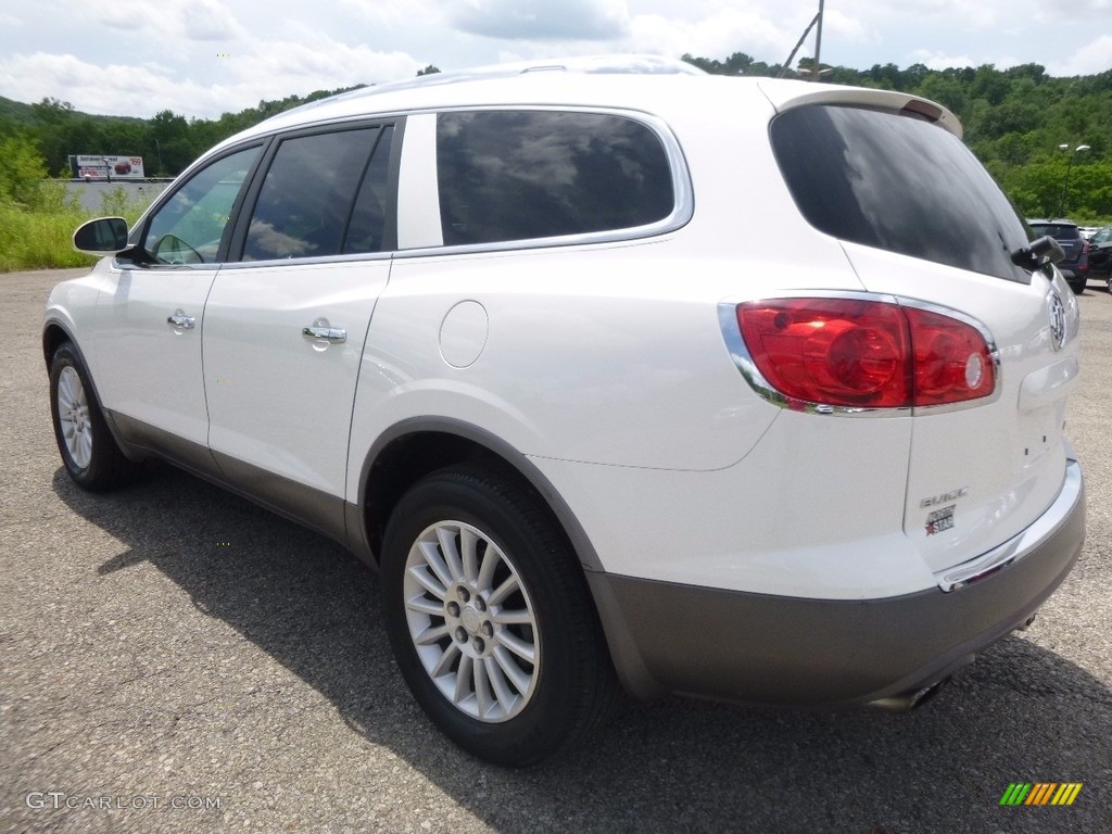 2009 Enclave CXL AWD - White Opal / Ebony Black/Ebony photo #12