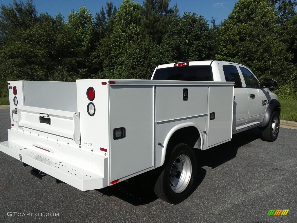 2017 4500 Tradesman Crew Cab 4x4 Utility Truck - Bright White / Black/Diesel Gray photo #8