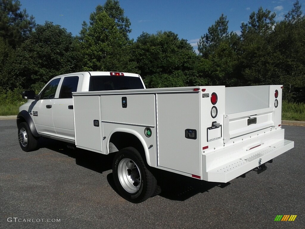2017 4500 Tradesman Crew Cab 4x4 Utility Truck - Bright White / Black/Diesel Gray photo #11