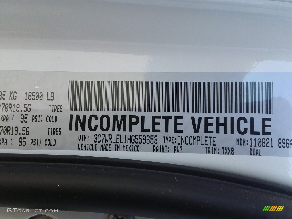 2017 4500 Tradesman Crew Cab 4x4 Utility Truck - Bright White / Black/Diesel Gray photo #25