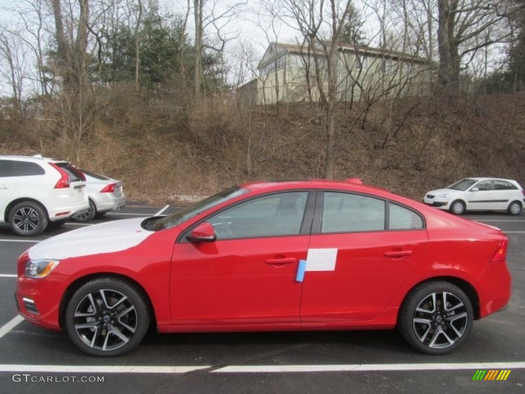 Passion Red 2017 Volvo S60 T5 AWD Exterior Photo #121399700