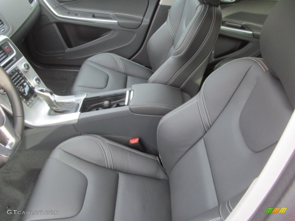 Off Black Interior 2017 Volvo S60 T5 AWD Photo #121399715