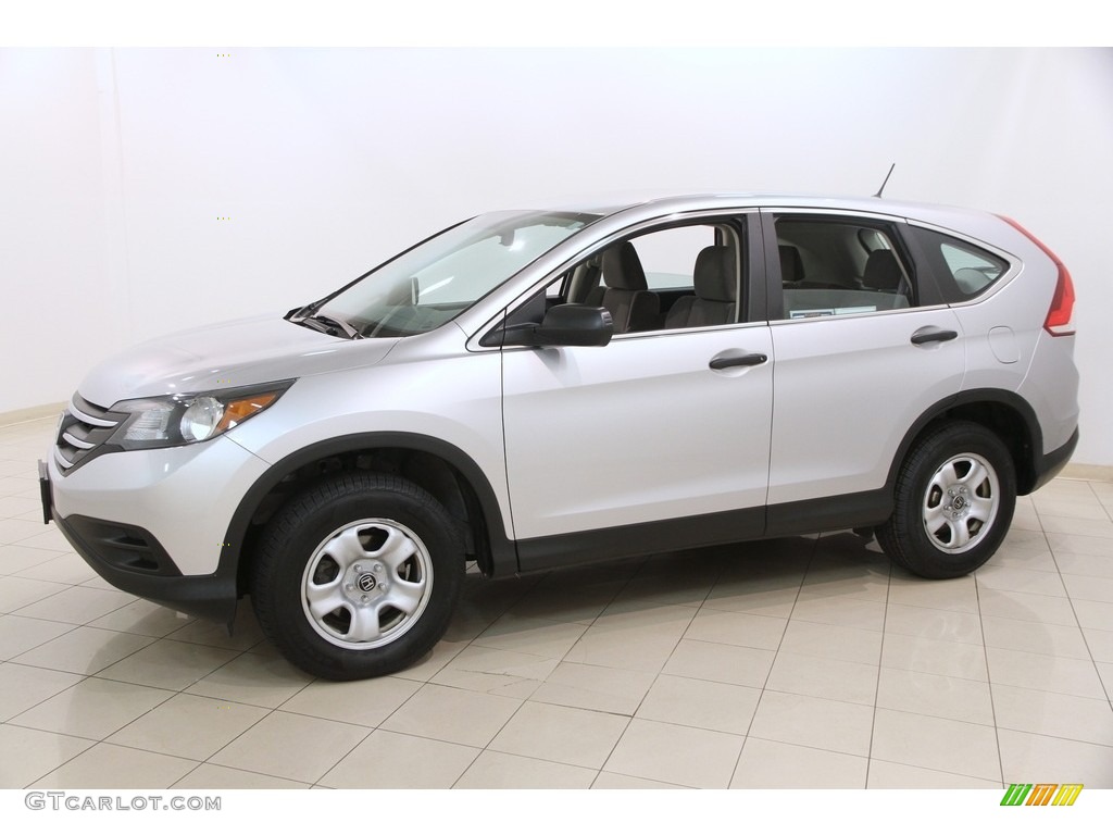 2014 CR-V LX AWD - Urban Titanium Metallic / Gray photo #3