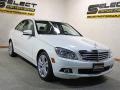 2011 Arctic White Mercedes-Benz C 300 Luxury 4Matic  photo #3