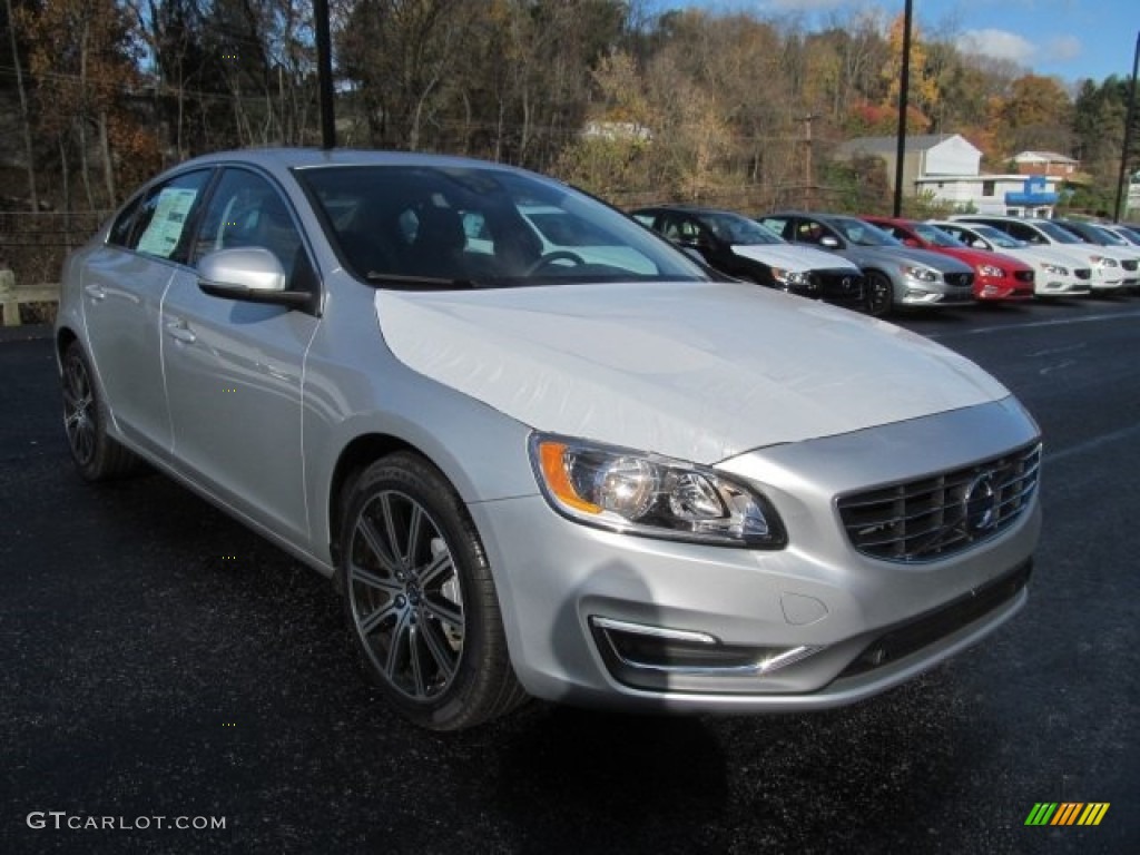 Bright Silver Metallic 2017 Volvo S60 T5 AWD Exterior Photo #121400282