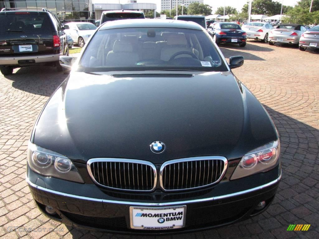 2006 7 Series 750Li Sedan - Black Sapphire Metallic / Black/Cream Beige photo #16