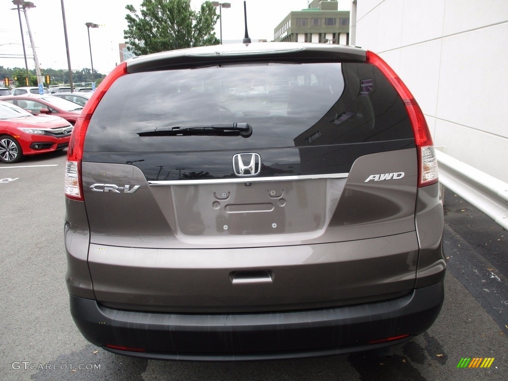 2014 CR-V EX AWD - Urban Titanium Metallic / Beige photo #4