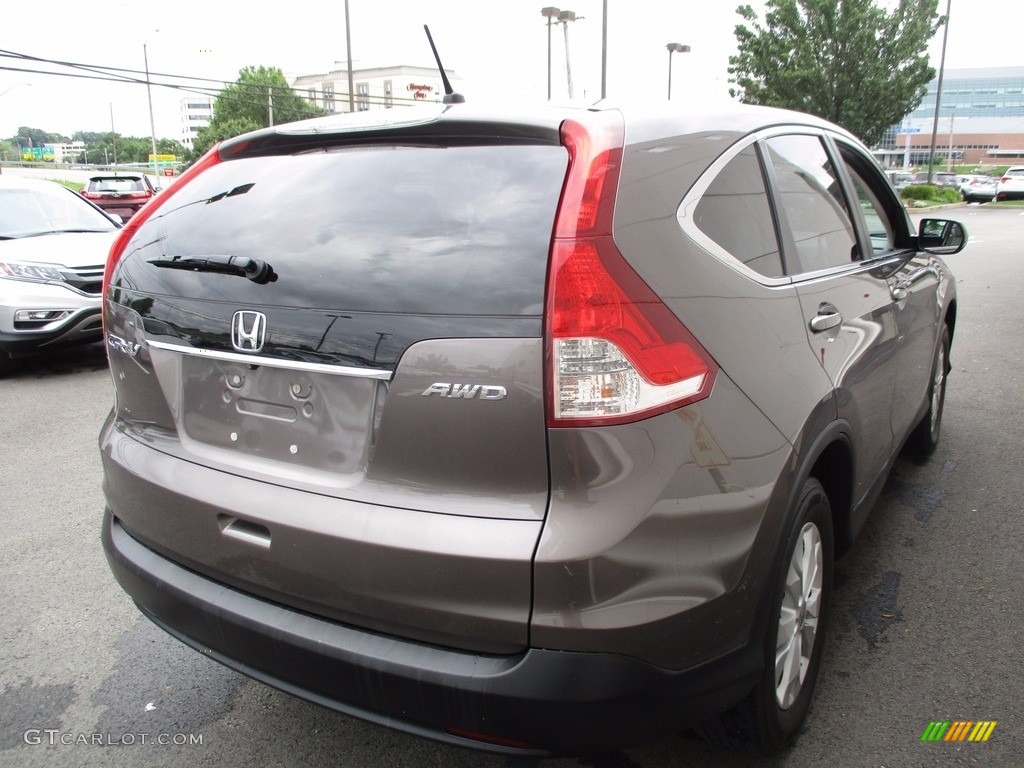 2014 CR-V EX AWD - Urban Titanium Metallic / Beige photo #5