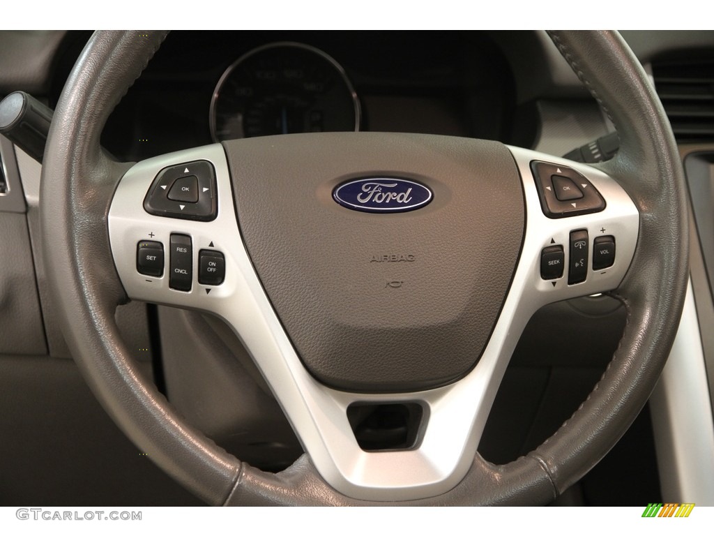 2013 Edge SEL AWD - Mineral Gray Metallic / Medium Light Stone photo #7