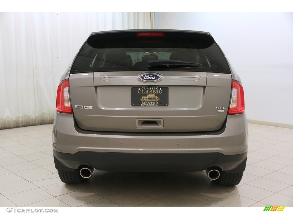 2013 Edge SEL AWD - Mineral Gray Metallic / Medium Light Stone photo #19