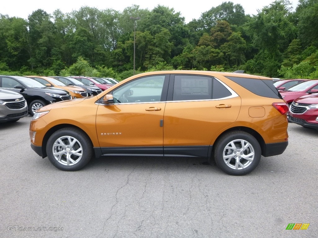 Orange Burst Metallic 2018 Chevrolet Equinox LT AWD Exterior Photo #121402901