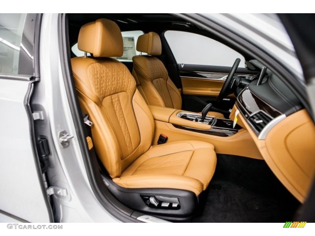 Cognac Interior 2018 BMW 7 Series 740i Sedan Photo #121403804
