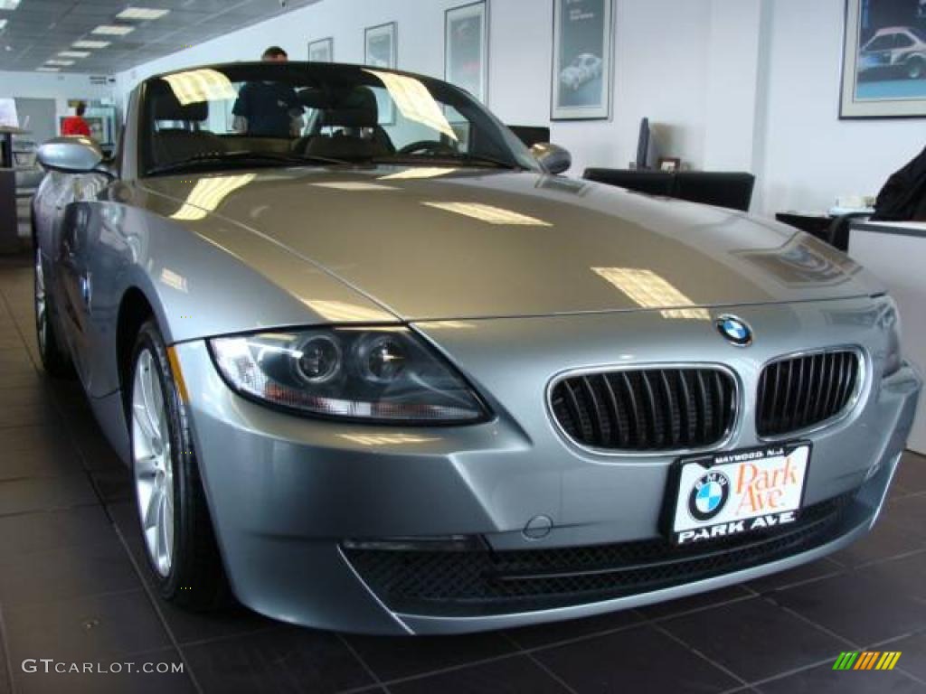 2006 Z4 3.0i Roadster - Silver Grey Metallic / Black photo #1