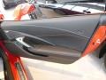 Jet Black 2018 Chevrolet Corvette Stingray Coupe Door Panel