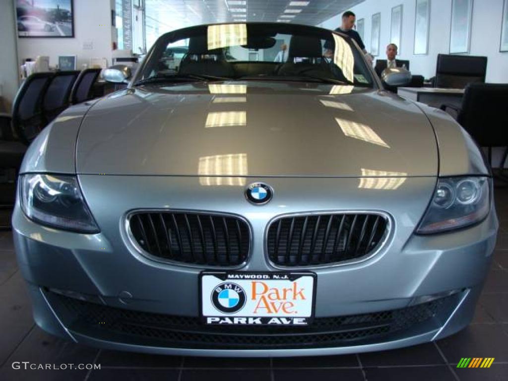 2006 Z4 3.0i Roadster - Silver Grey Metallic / Black photo #2