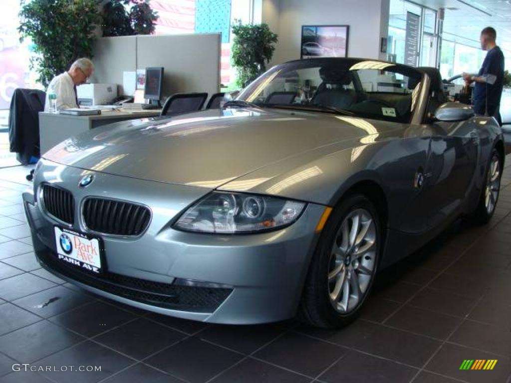 2006 Z4 3.0i Roadster - Silver Grey Metallic / Black photo #3