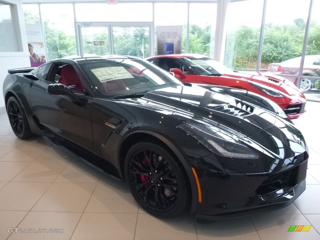 Black 2018 Chevrolet Corvette Z06 Coupe Exterior Photo #121404541