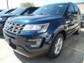 2017 Blue Jeans Ford Explorer XLT 4WD  photo #1