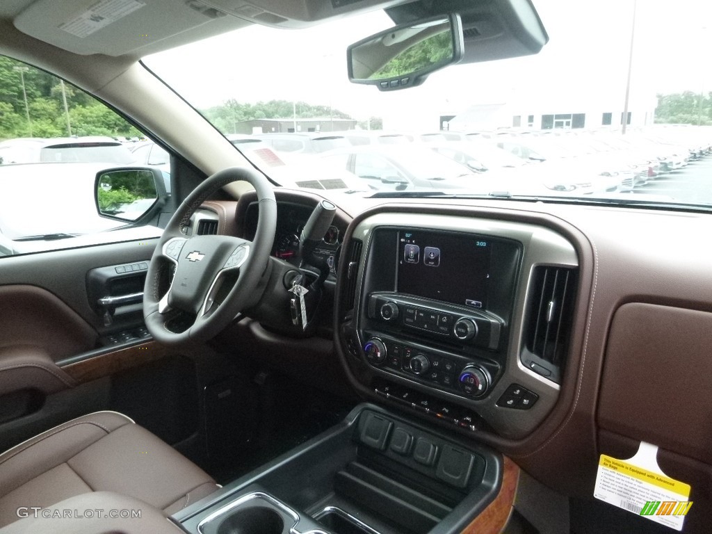2017 Silverado 1500 High Country Crew Cab 4x4 - Deep Ocean Blue Metallic / High Country Saddle photo #12