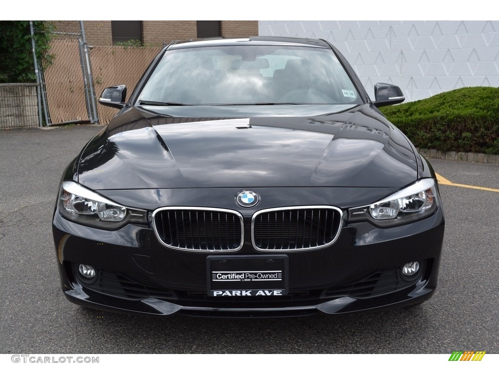 2014 3 Series 328i xDrive Sedan - Black Sapphire Metallic / Black photo #7