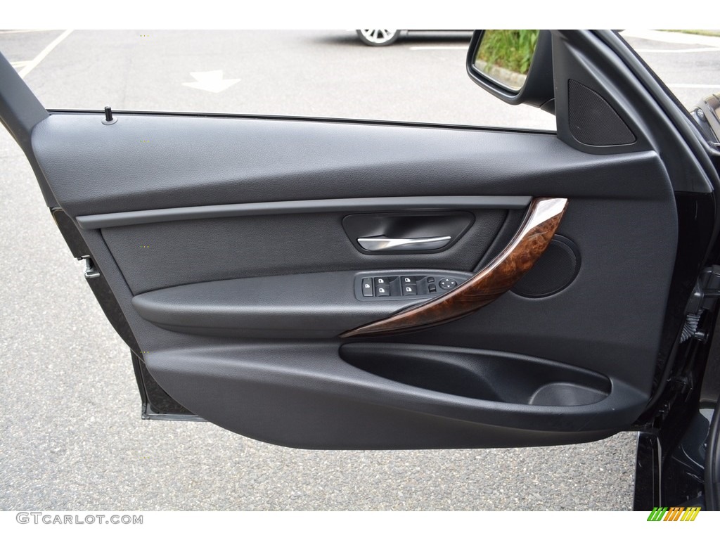 2014 3 Series 328i xDrive Sedan - Black Sapphire Metallic / Black photo #8
