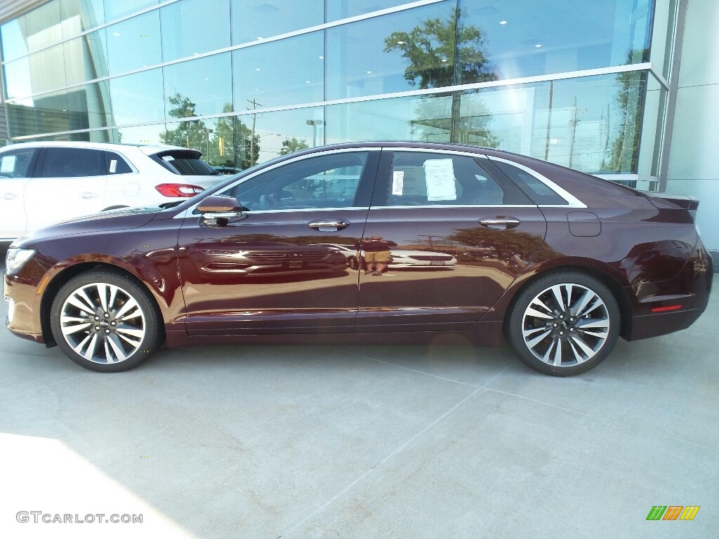 2017 MKZ Reserve - Burgundy Velvet / Ebony photo #3