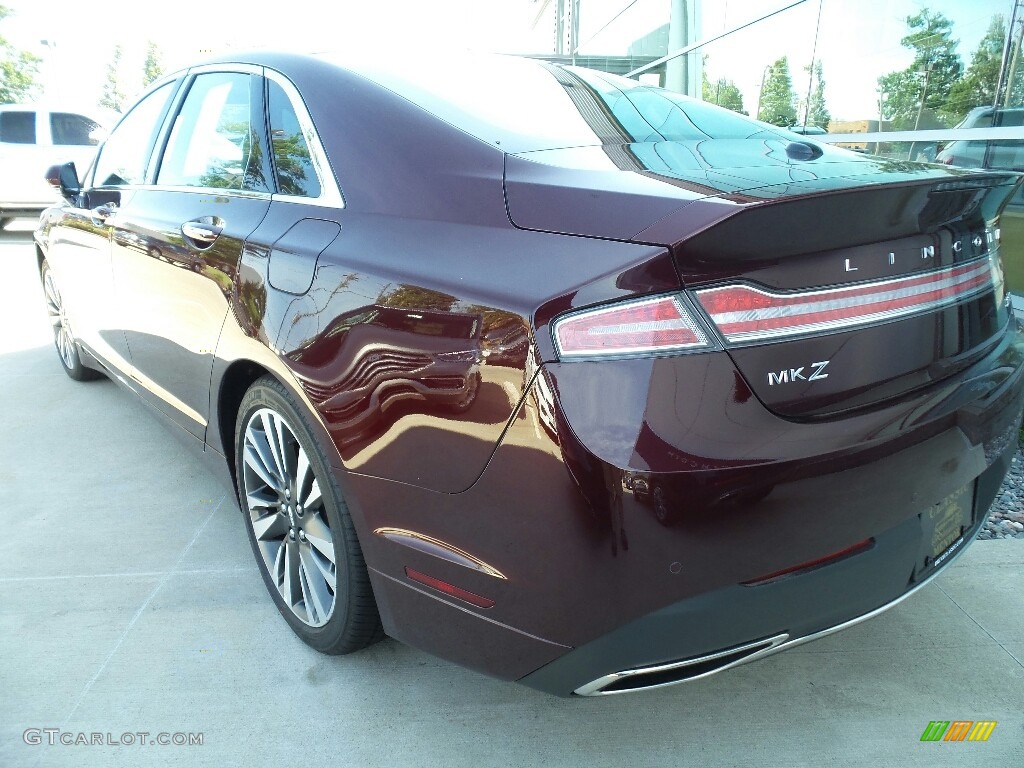2017 MKZ Reserve - Burgundy Velvet / Ebony photo #4