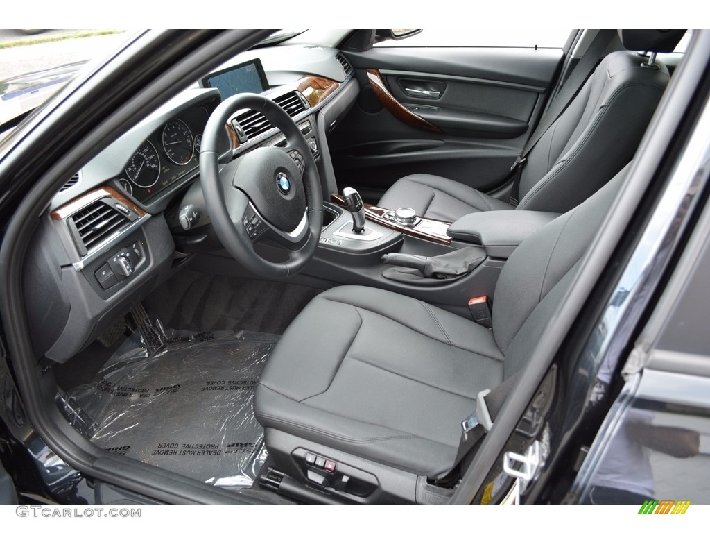 2014 3 Series 328i xDrive Sedan - Black Sapphire Metallic / Black photo #10