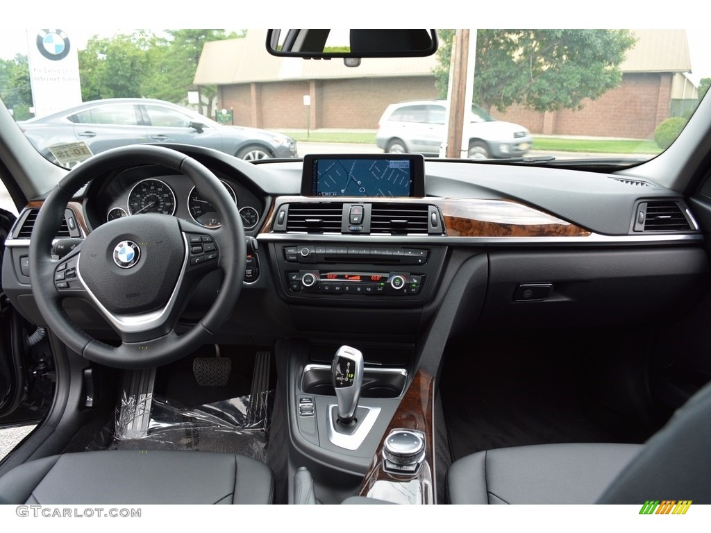 2014 3 Series 328i xDrive Sedan - Black Sapphire Metallic / Black photo #15