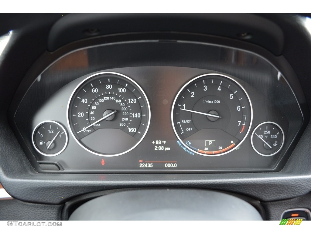 2014 3 Series 328i xDrive Sedan - Black Sapphire Metallic / Black photo #21