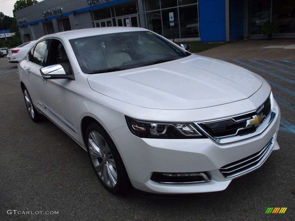 2018 Impala Premier - Iridescent Pearl Tricoat / Jet Black/Light Wheat photo #12