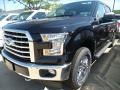 2017 Shadow Black Ford F150 XLT SuperCrew 4x4  photo #1