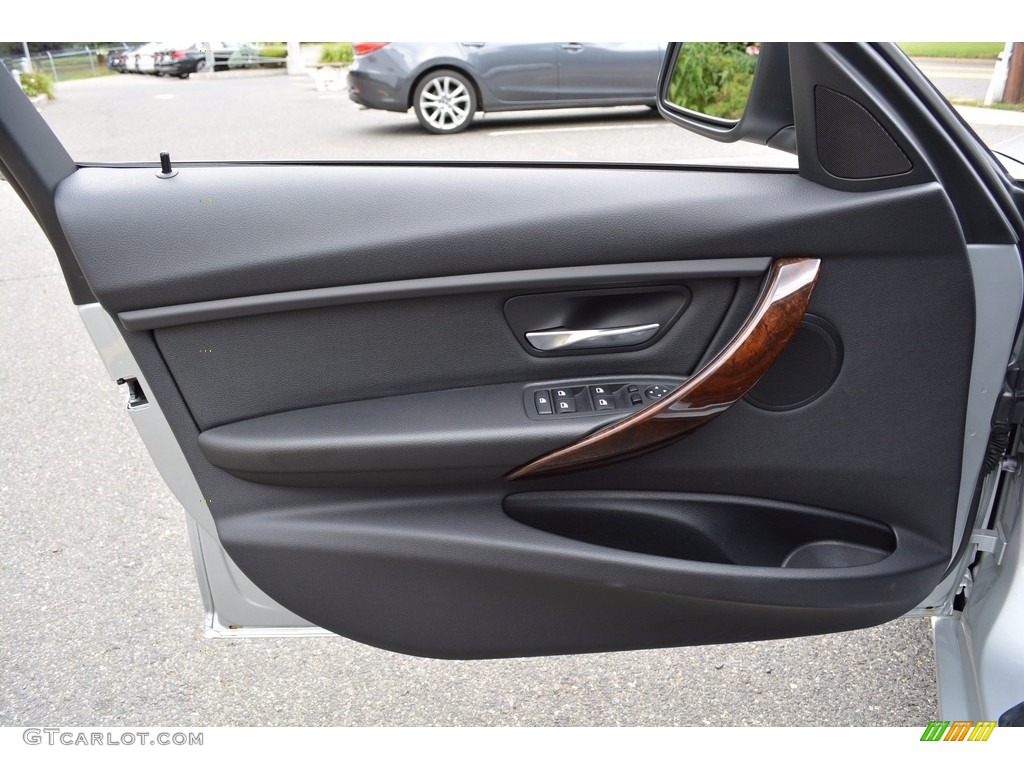 2014 3 Series 328i xDrive Sedan - Glacier Silver Metallic / Black photo #8