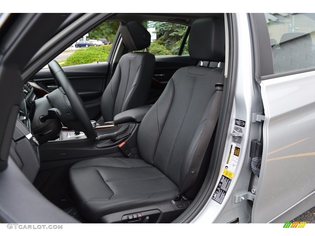 2014 3 Series 328i xDrive Sedan - Glacier Silver Metallic / Black photo #13