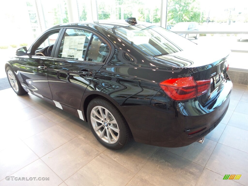 2017 3 Series 320i xDrive Sedan - Jet Black / Black photo #2