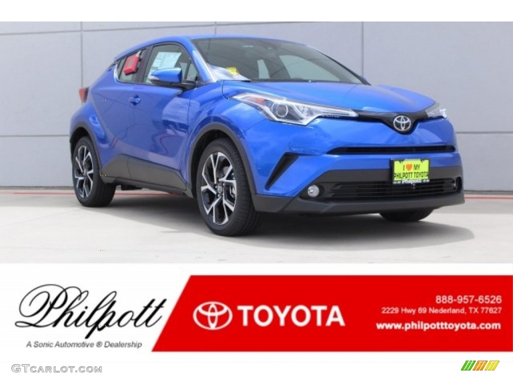 Blue Eclipse Metallic Toyota C-HR