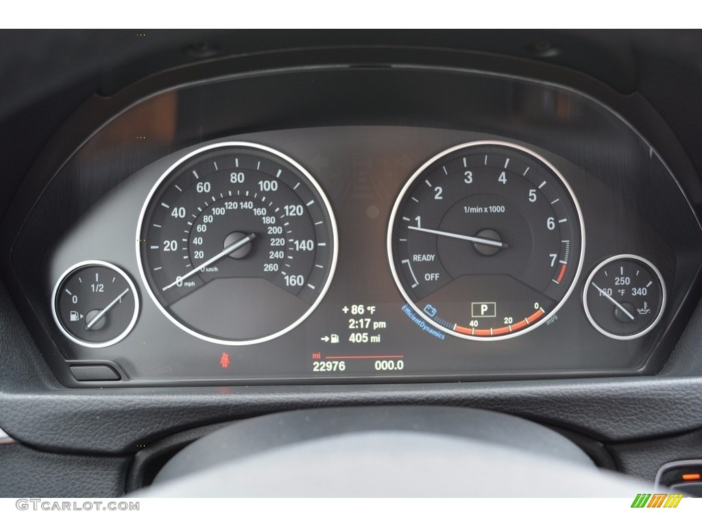 2014 3 Series 328i xDrive Sedan - Glacier Silver Metallic / Black photo #21
