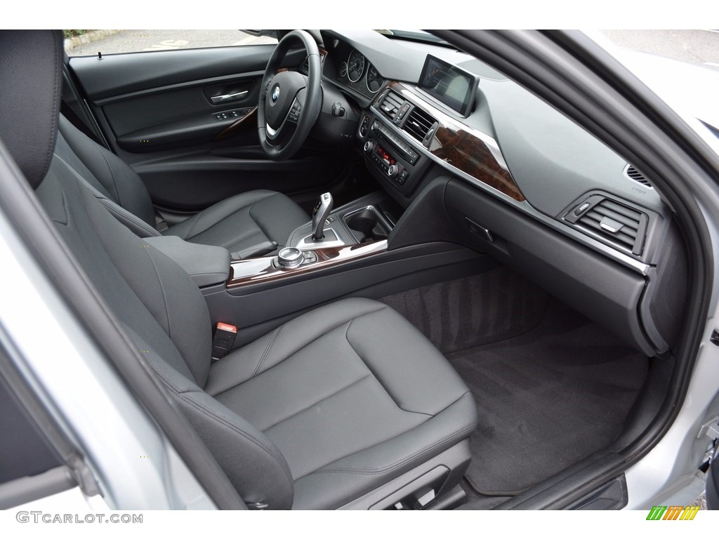 2014 3 Series 328i xDrive Sedan - Glacier Silver Metallic / Black photo #27