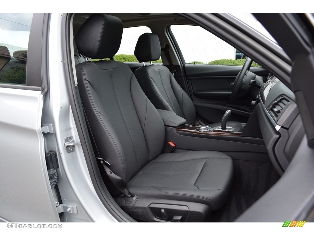 2014 3 Series 328i xDrive Sedan - Glacier Silver Metallic / Black photo #29