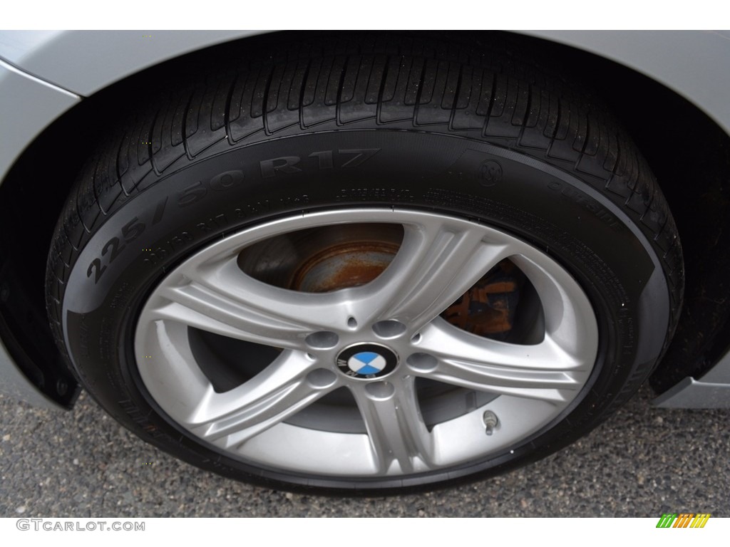 2014 3 Series 328i xDrive Sedan - Glacier Silver Metallic / Black photo #33