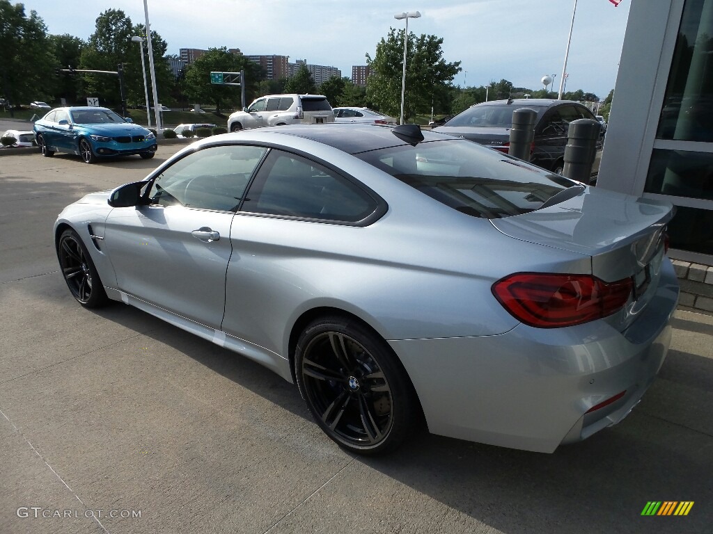 2018 M4 Coupe - Silverstone Metallic / Black photo #2