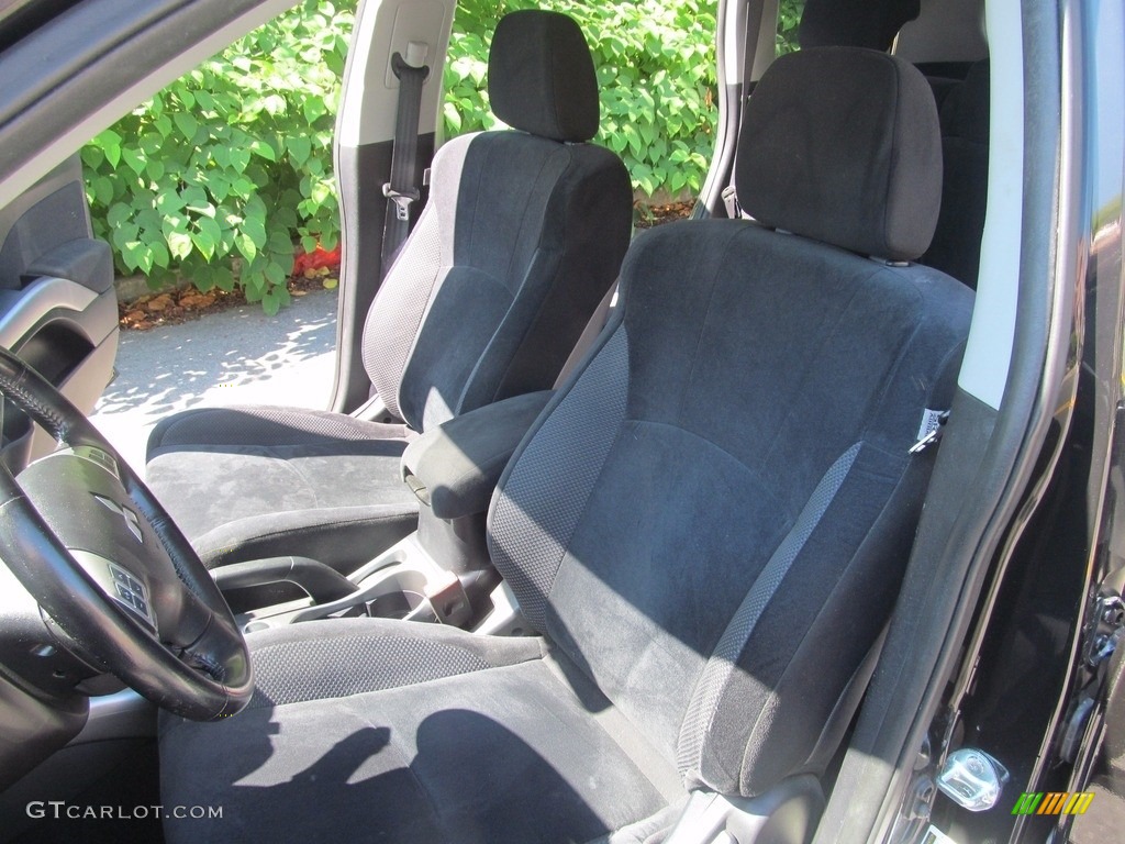 2010 Outlander ES 4WD - Labrador Black Pearl / Black photo #22