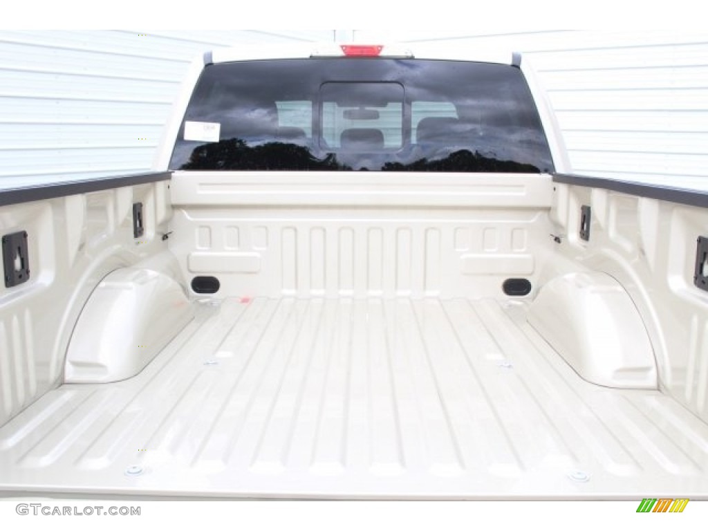 2017 F150 Lariat SuperCrew - White Gold / Black photo #29
